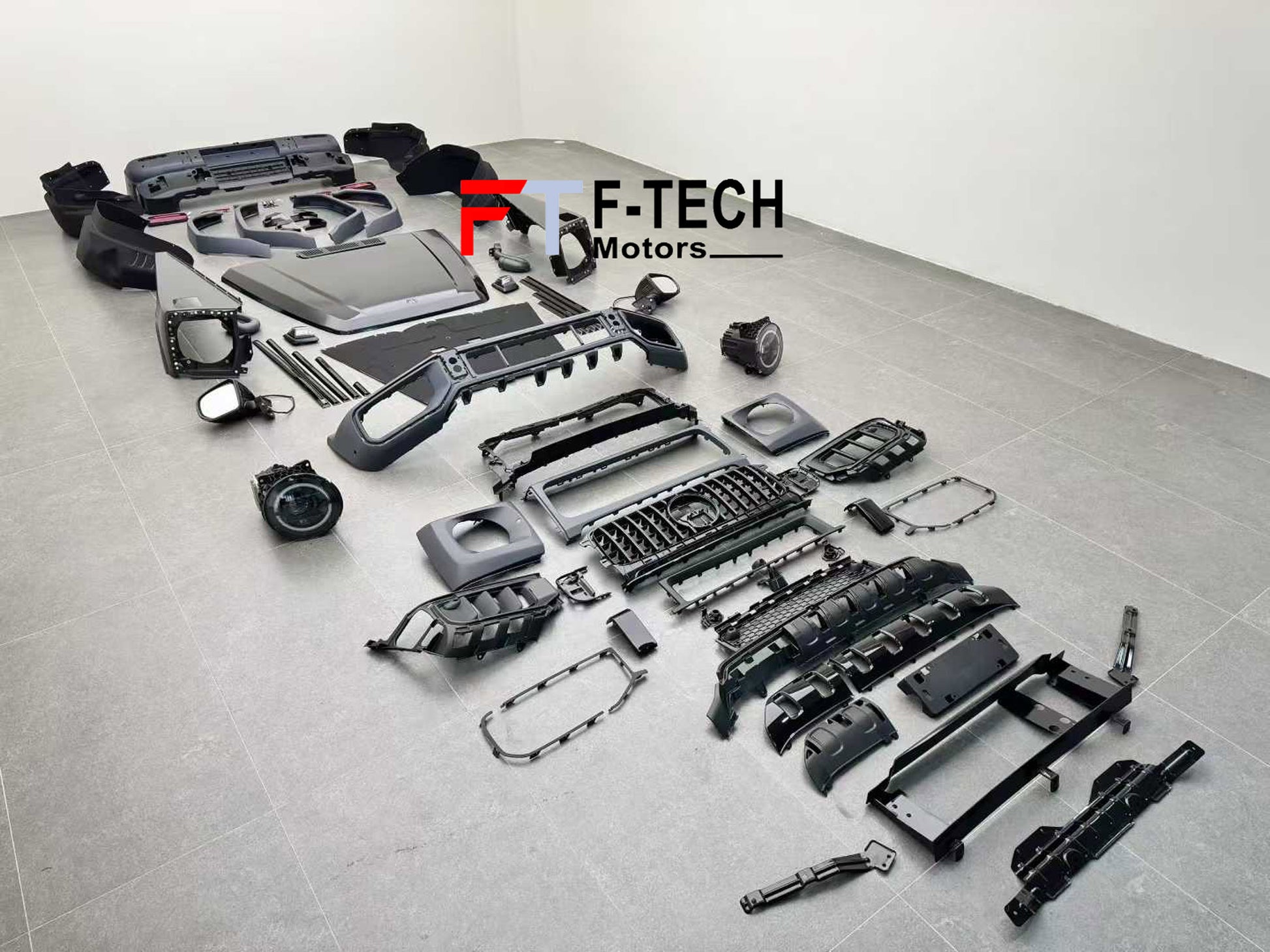 Mercedes Benz G Class W463 2007 - 2017 Upgrade To 2025 W465 G63 AMG 2025 Body Kit