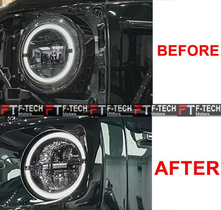 Meteor Shower Effect Animation Style Headlights For Mercedes Benz G Class W465 G63 AMG 2024+