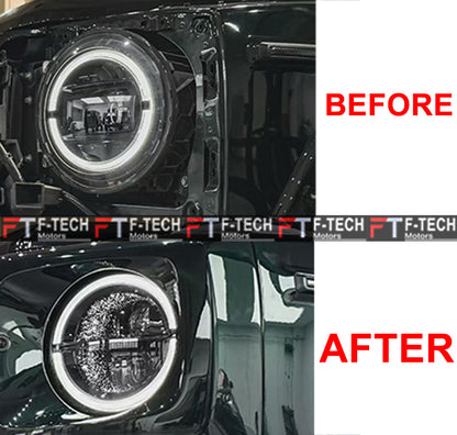 Meteor Shower Effect Animation Style Headlights For Mercedes Benz G Class W465 G63 AMG 2024+