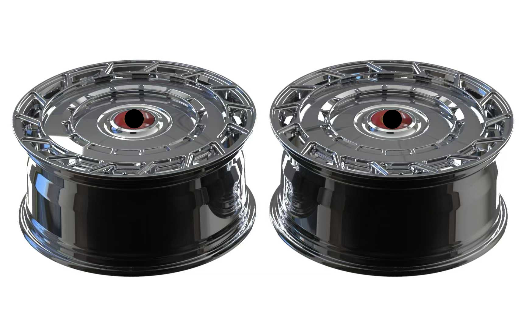 Block Cut Rims Monoblock Custom Forged Alloy Wheels Rims For Hongqi E-HS3 E-HS9 E-QM5 ...