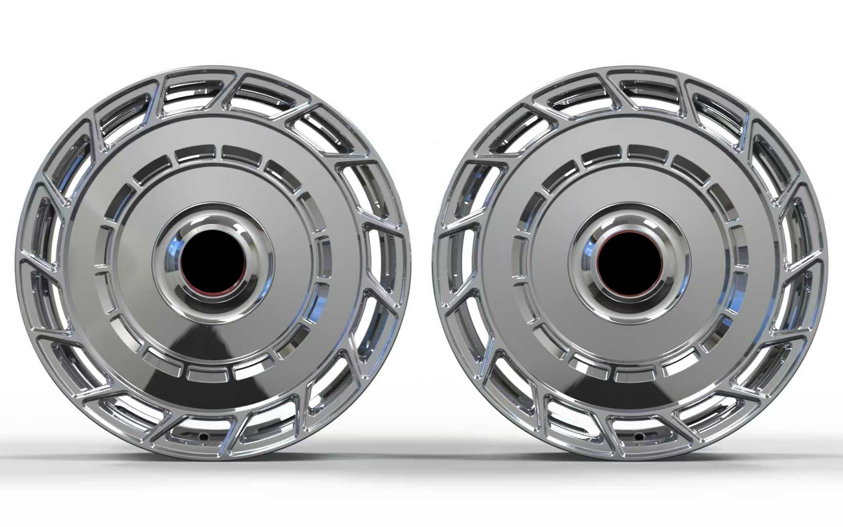Block Cut Rims Monoblock Custom Forged Alloy Wheels Rims For Hongqi E-HS3 E-HS9 E-QM5 ...