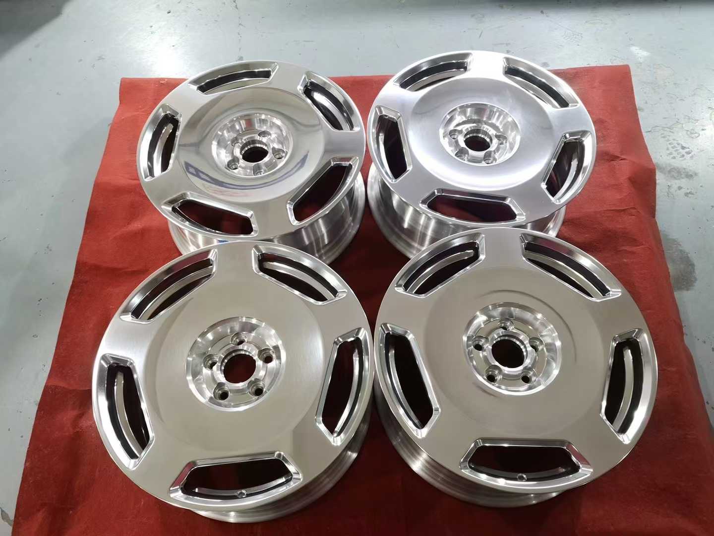 Block Cut Rims Monoblock Custom Forged Alloy Wheels Rims For BMW 7 Series G70 G11 G12 ...