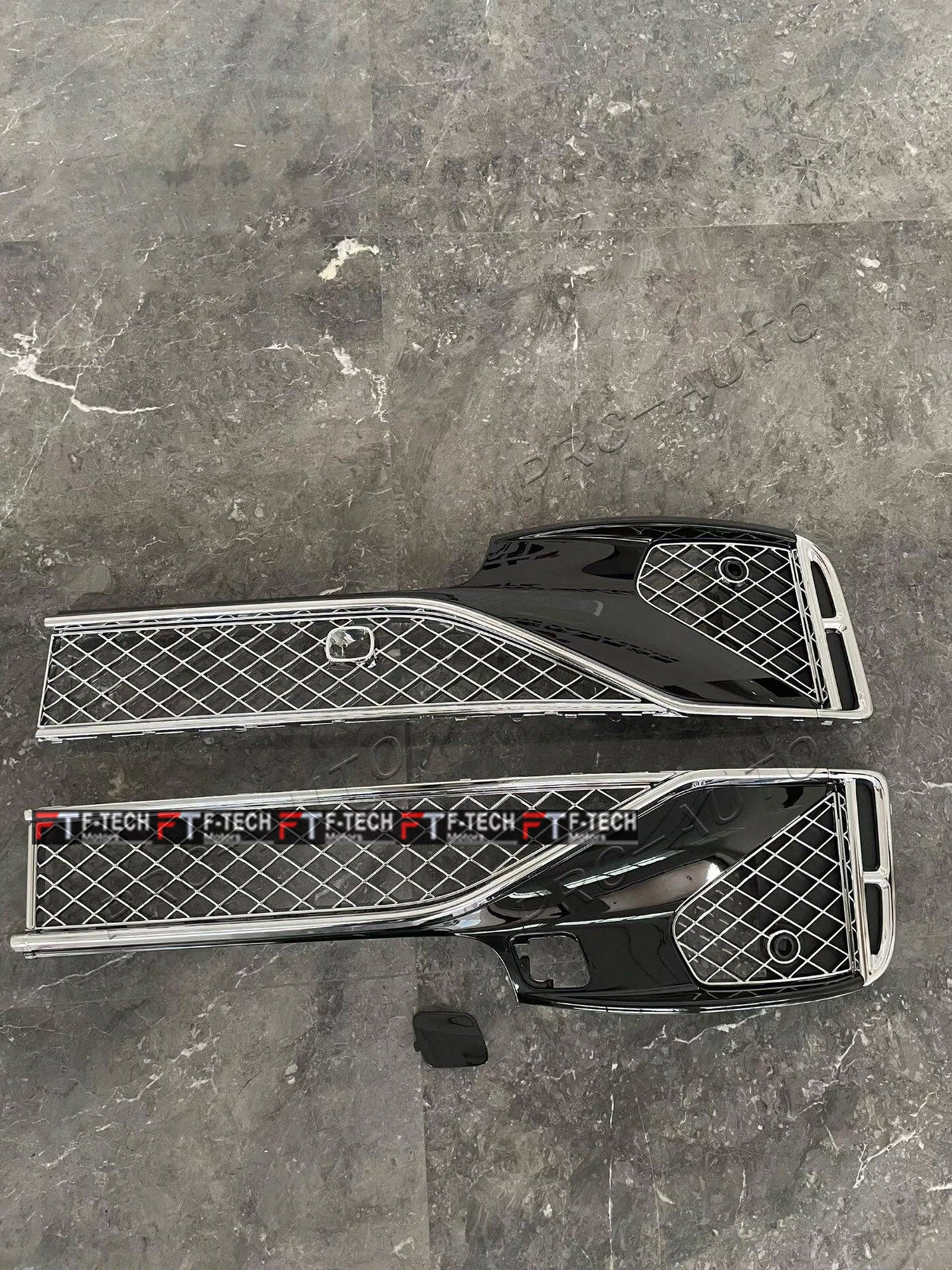 Radiator Grille Front Bumper Mesh For Bentley Flying Spur 2020 - 2024 Mulliner