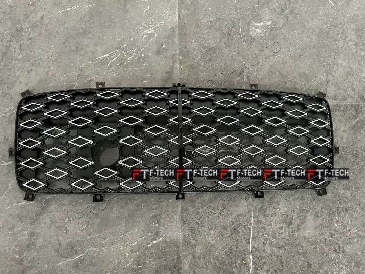 Radiator Grille Front Bumper Mesh For Bentley Flying Spur 2020 - 2024 Mulliner