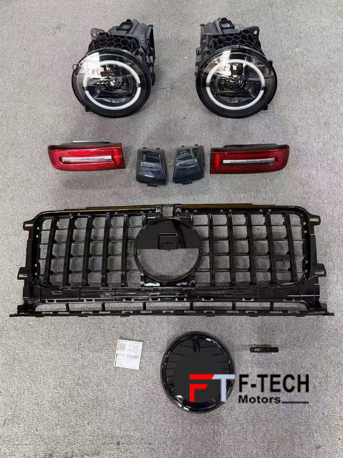 Night Package Dark Headlights Tail Lights Grille Turn Lights For Mercedes Benz G Class W465 W464 G500 G550 G450d G350d AMG 2019+
