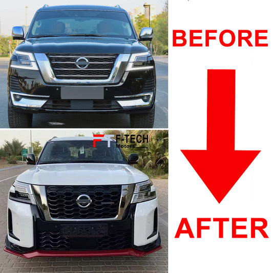 Body Kit For Nissan Patrol Y62 Facelift 2 2019 - 2024 Nismo