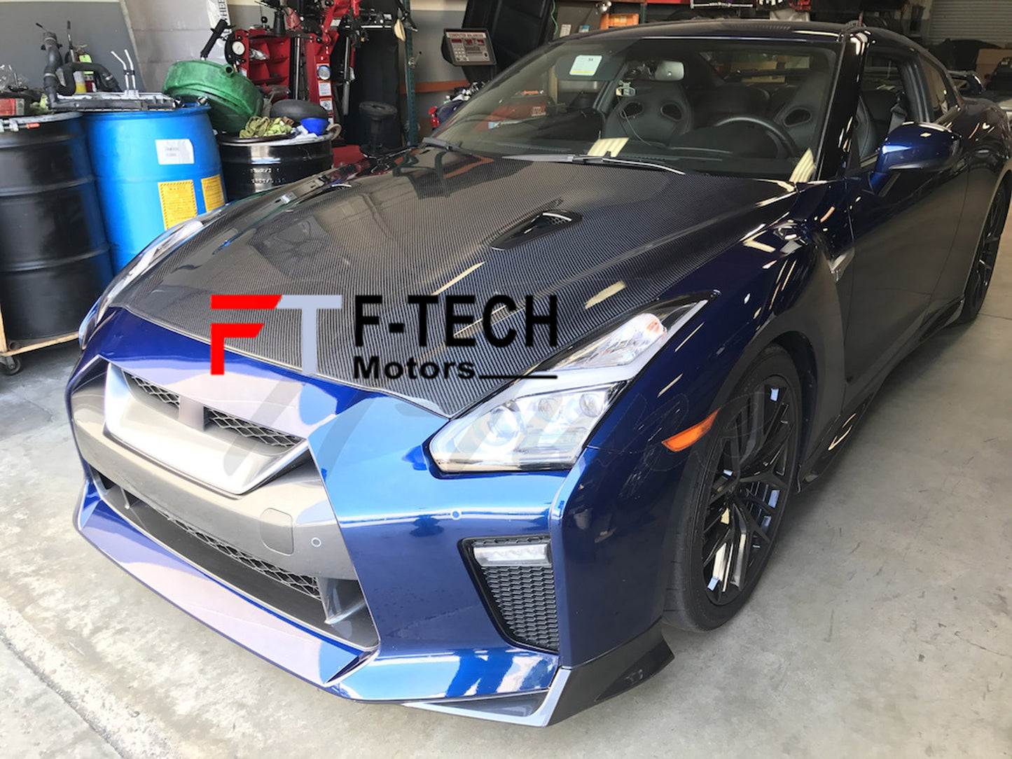 Dry Carbon Fiber Hood Bonnet Nissan GT-R 2017 - 2023