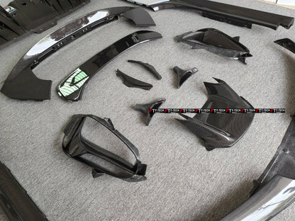 Dry Carbon Aero Body Kit For Ferrari SF90 Stradale 2019 - 2024 Novitec 