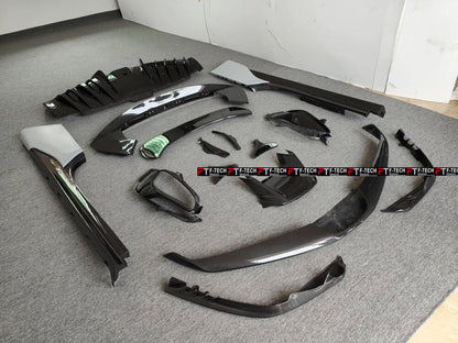 Dry Carbon Aero Body Kit For Ferrari SF90 Stradale 2019 - 2024 Novitec 