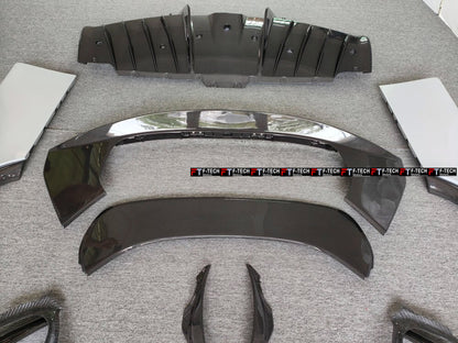 Dry Carbon Aero Body Kit For Ferrari SF90 Stradale 2019 - 2024 Novitec 