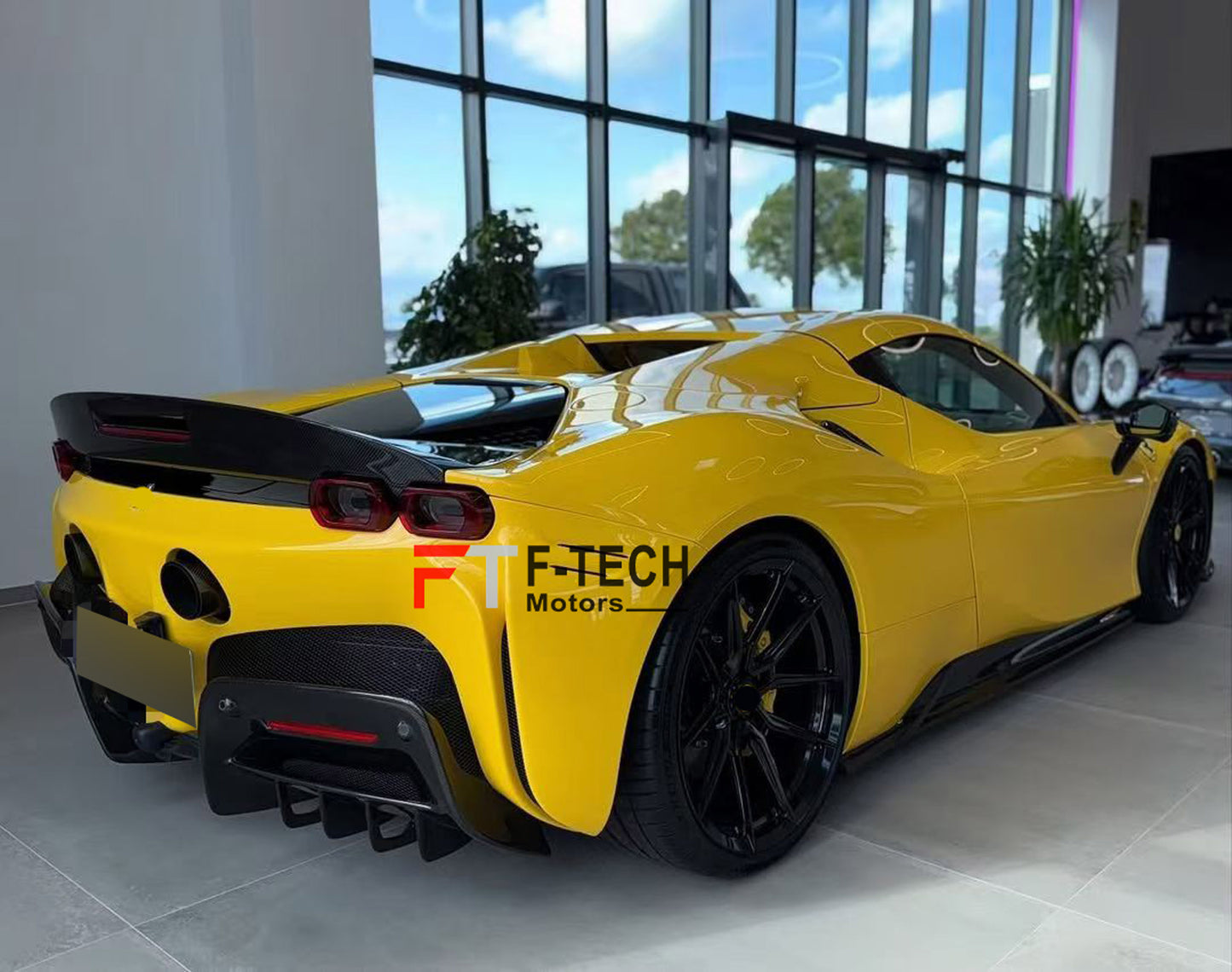 Dry Carbon Aero Body Kit For Ferrari SF90 Stradale 2019 - 2024 Novitec 
