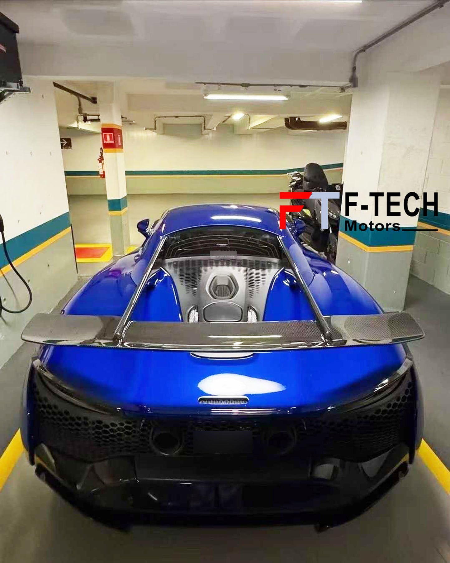 Dry Carbon Fiber Rear Wing Spoiler For McLaren Artura 2023+ Novitec