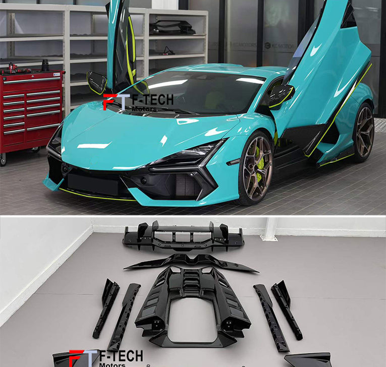 Dry Carbon Fiber OEM Replacement Parts For Lamborghini Revuelto 2024+