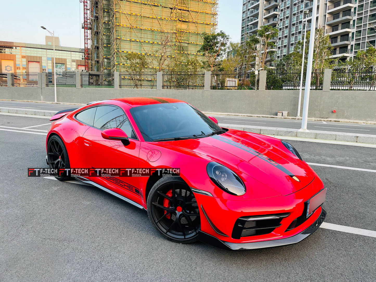 Gloss Dry Carbon Body Kit For Porsche 911 992.1 Carrera 4 S 4S 2019 - 2024 Ocean Design