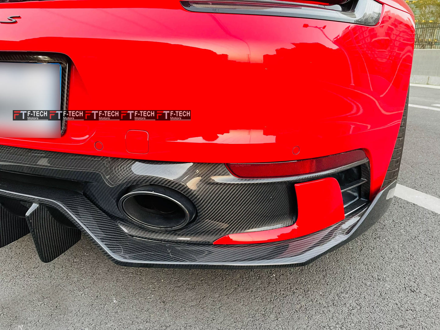 Gloss Dry Carbon Body Kit For Porsche 911 992.1 Carrera 4 S 4S 2019 - 2024 Ocean Design