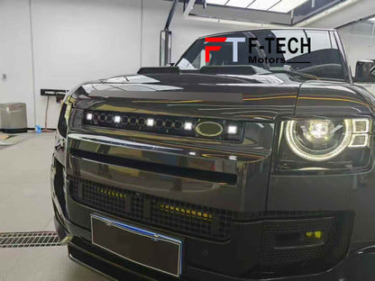 Front Grille with LED Illumination for Land Rover Defender L663 90 110 130 2020 - 2025