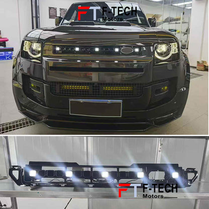 Front Grille with LED Illumination for Land Rover Defender L663 90 110 130 2020 - 2025