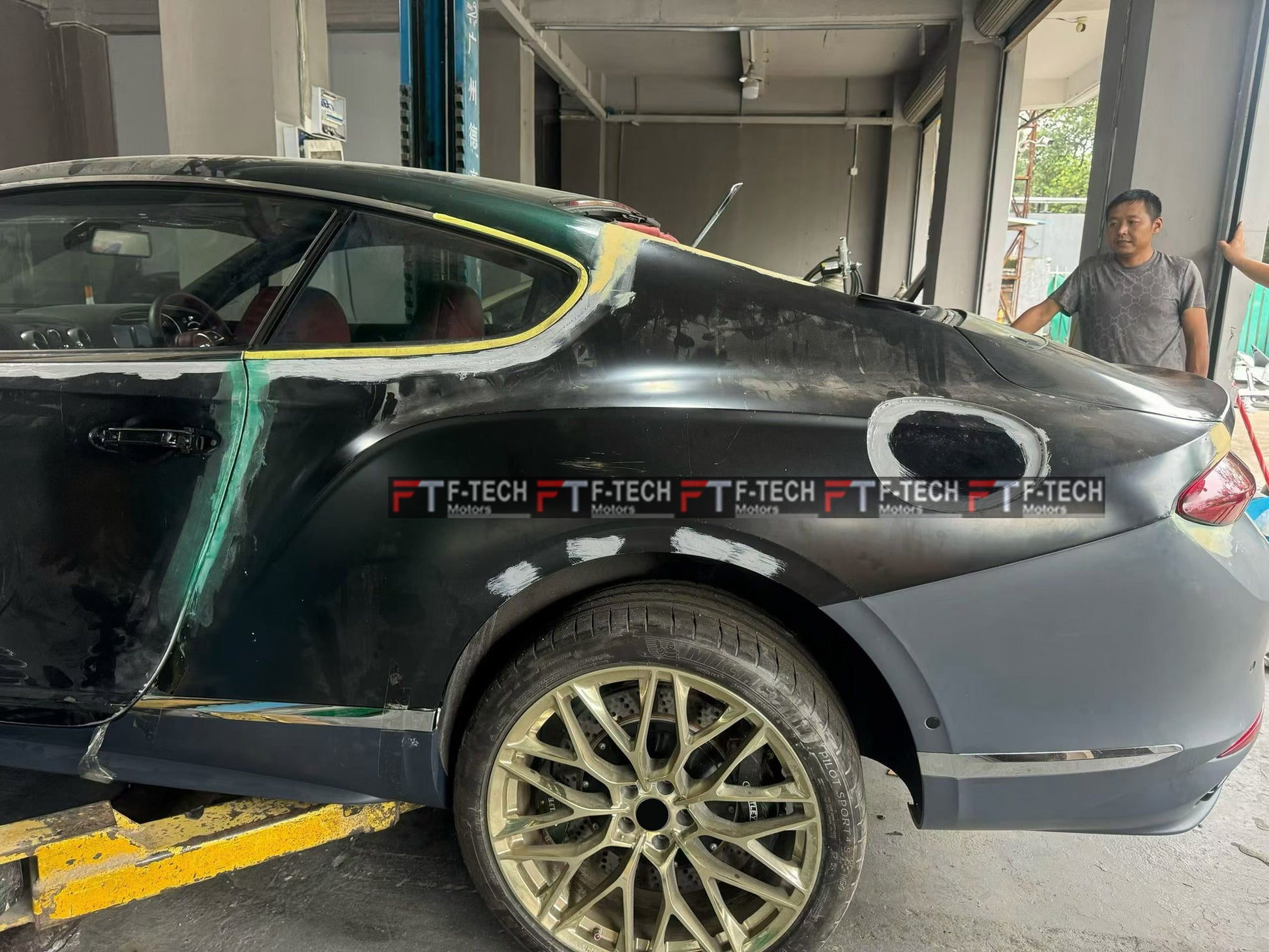 2005 - 2012 Old to New Body Kit Bentley Continental GT 2026+