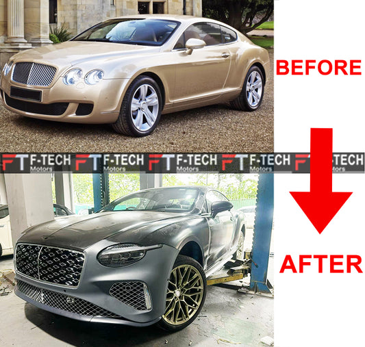 2005 - 2012 Old to New Body Kit Bentley Continental GT 2026+