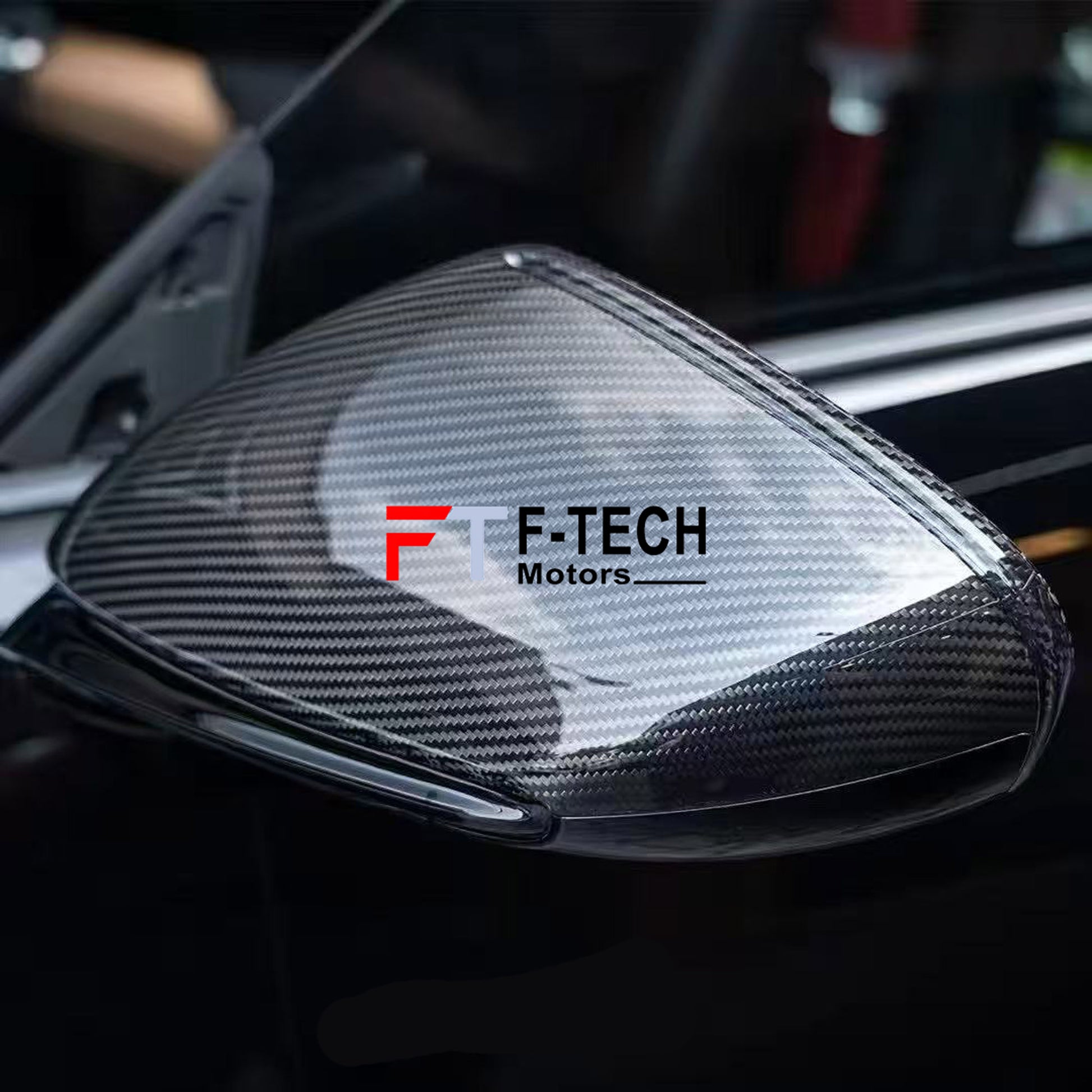 Dry Carbon Fiber Mirror Replacement Covers for Porsche 911 992 Carrera 4 Turbo S 2019 - 2022