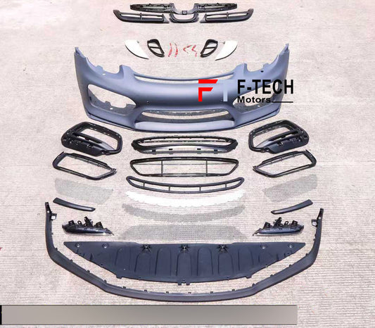 Body Kit GT4 Style For Porsche 718 Cayman Boxster 981 2012 - 2015