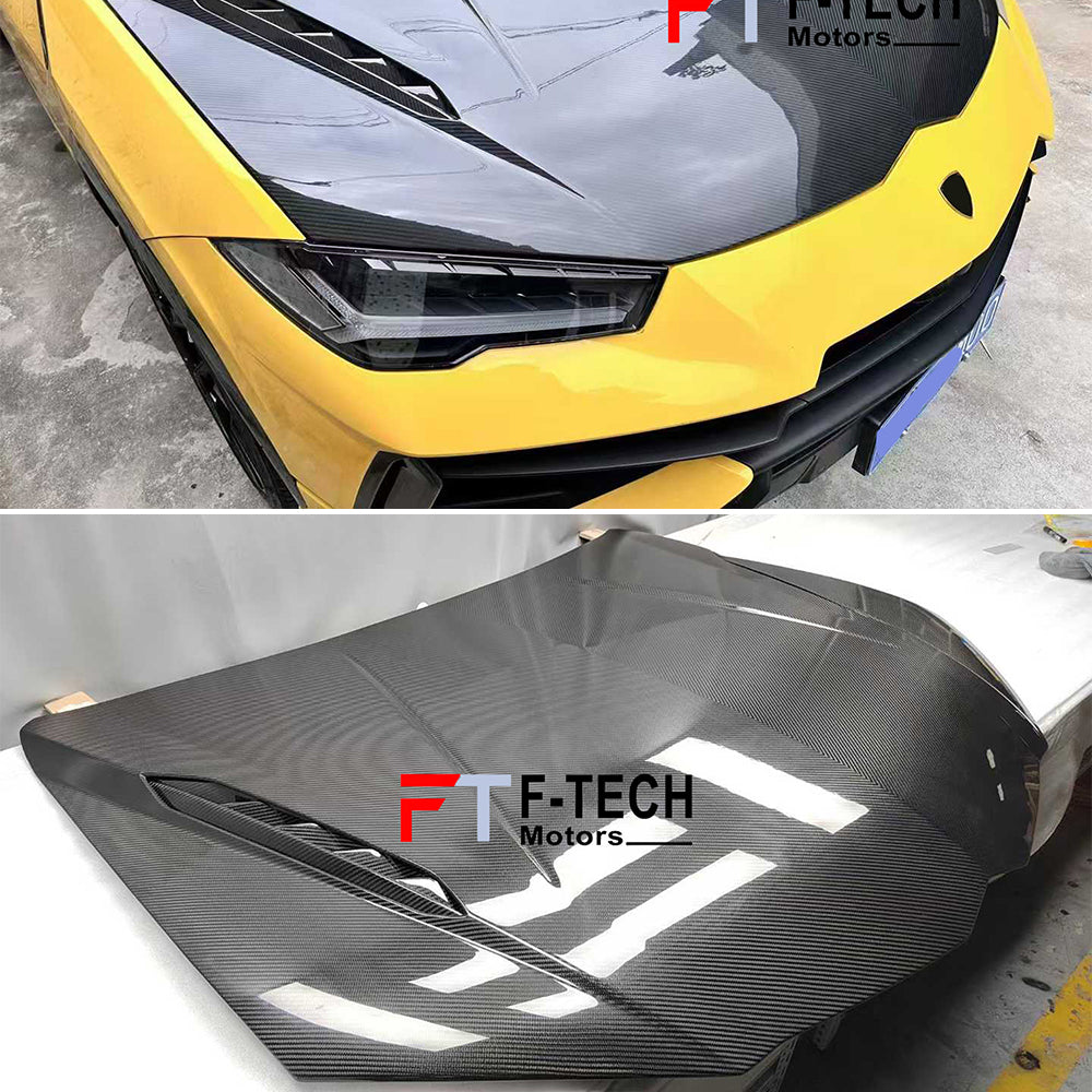 Dry Carbon Fiber Hood Bonnet for Lamborghini Urus 2018+ Performante Style