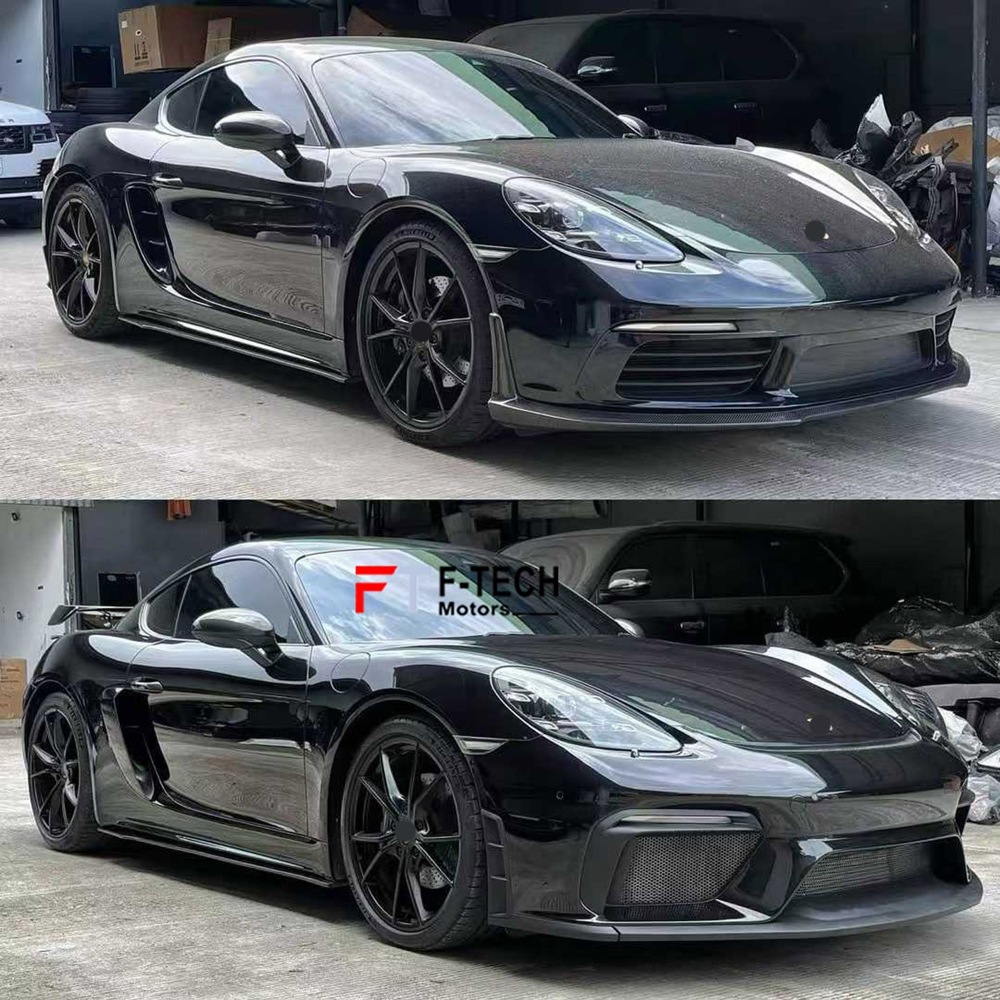 GT4 Conversion Body Kit For Porsche 718 Cayman 982 2018 - 2025