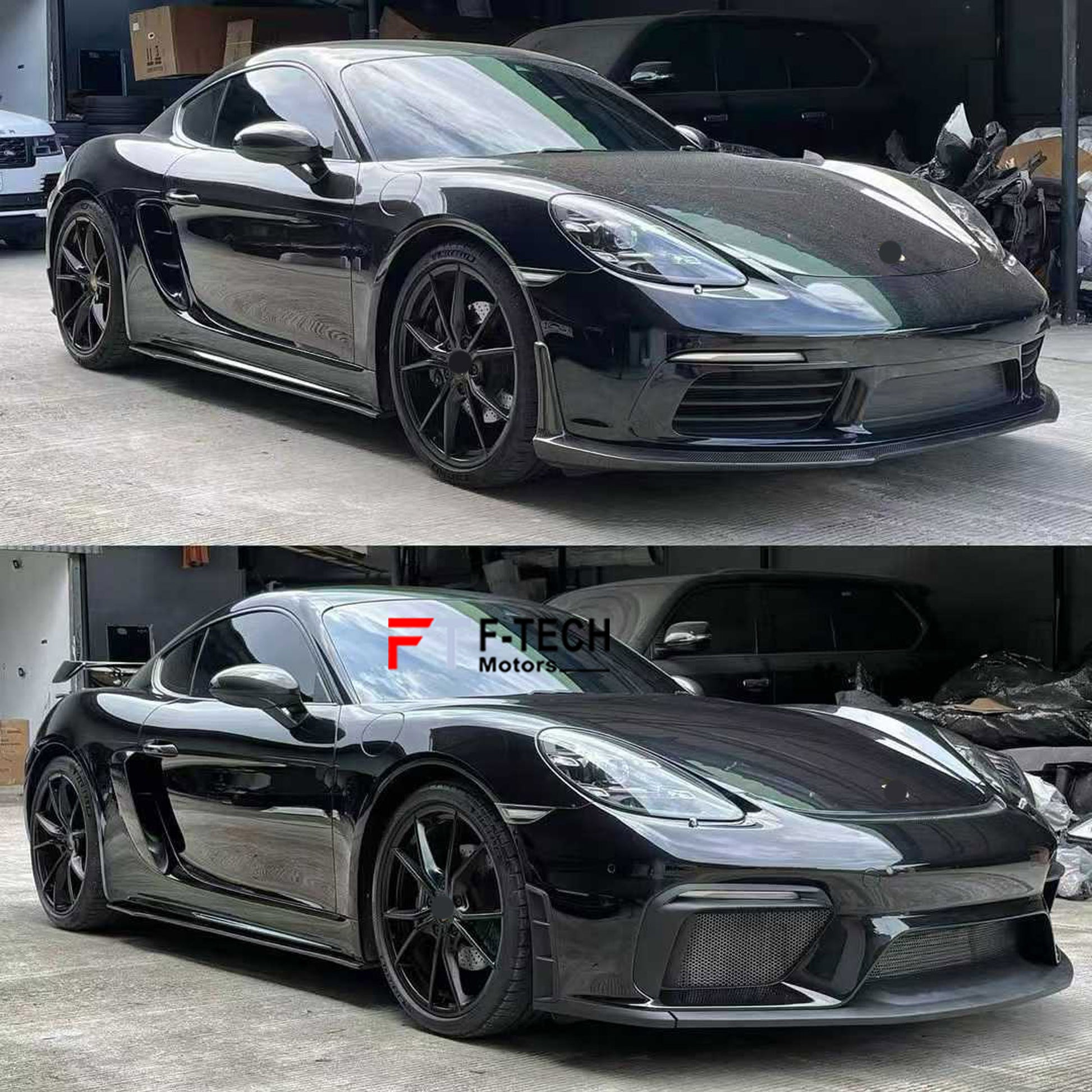 GT4 Conversion Body Kit For Porsche 718 Cayman 982 2018 - 2025
