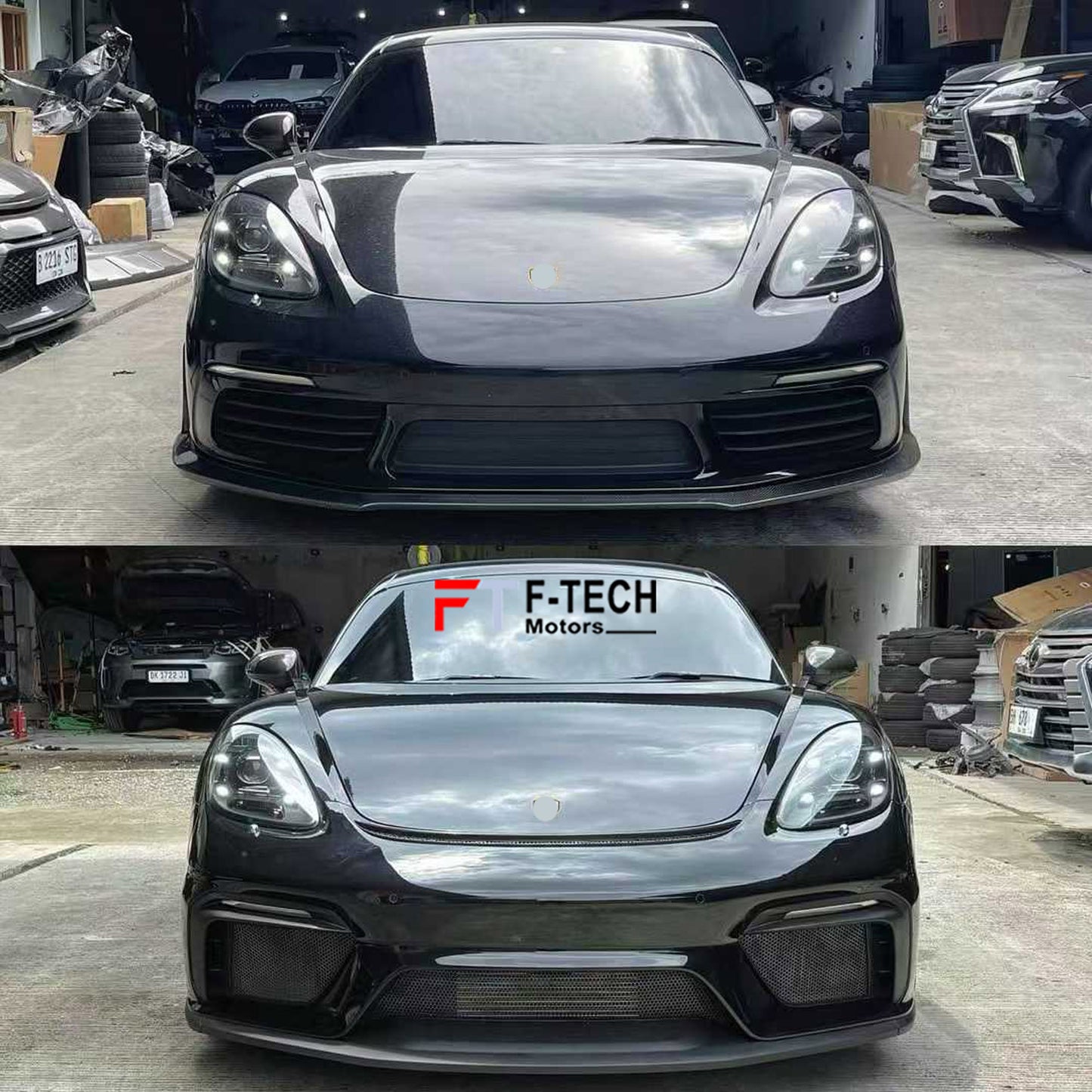 GT4 Conversion Body Kit For Porsche 718 Cayman 982 2018 - 2025