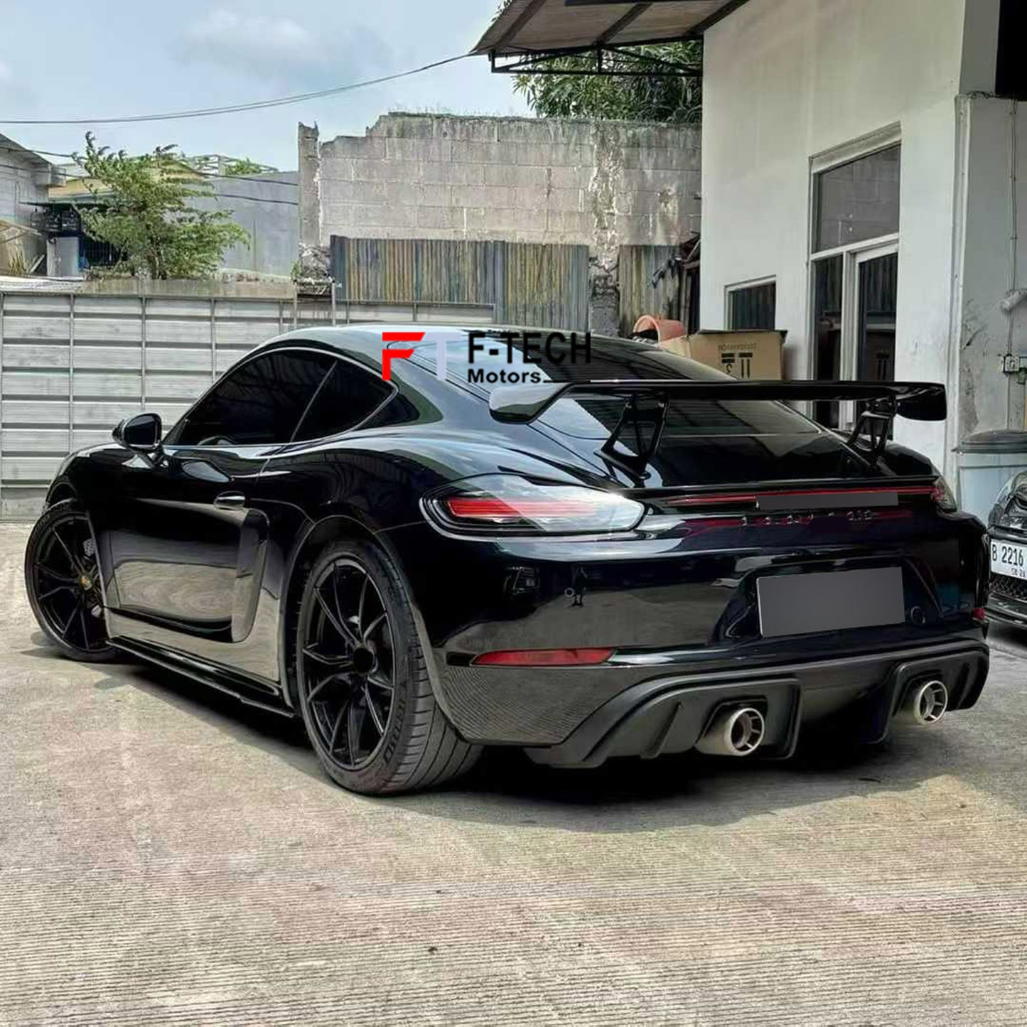 GT4 Conversion Body Kit For Porsche 718 Cayman 982 2018 - 2025