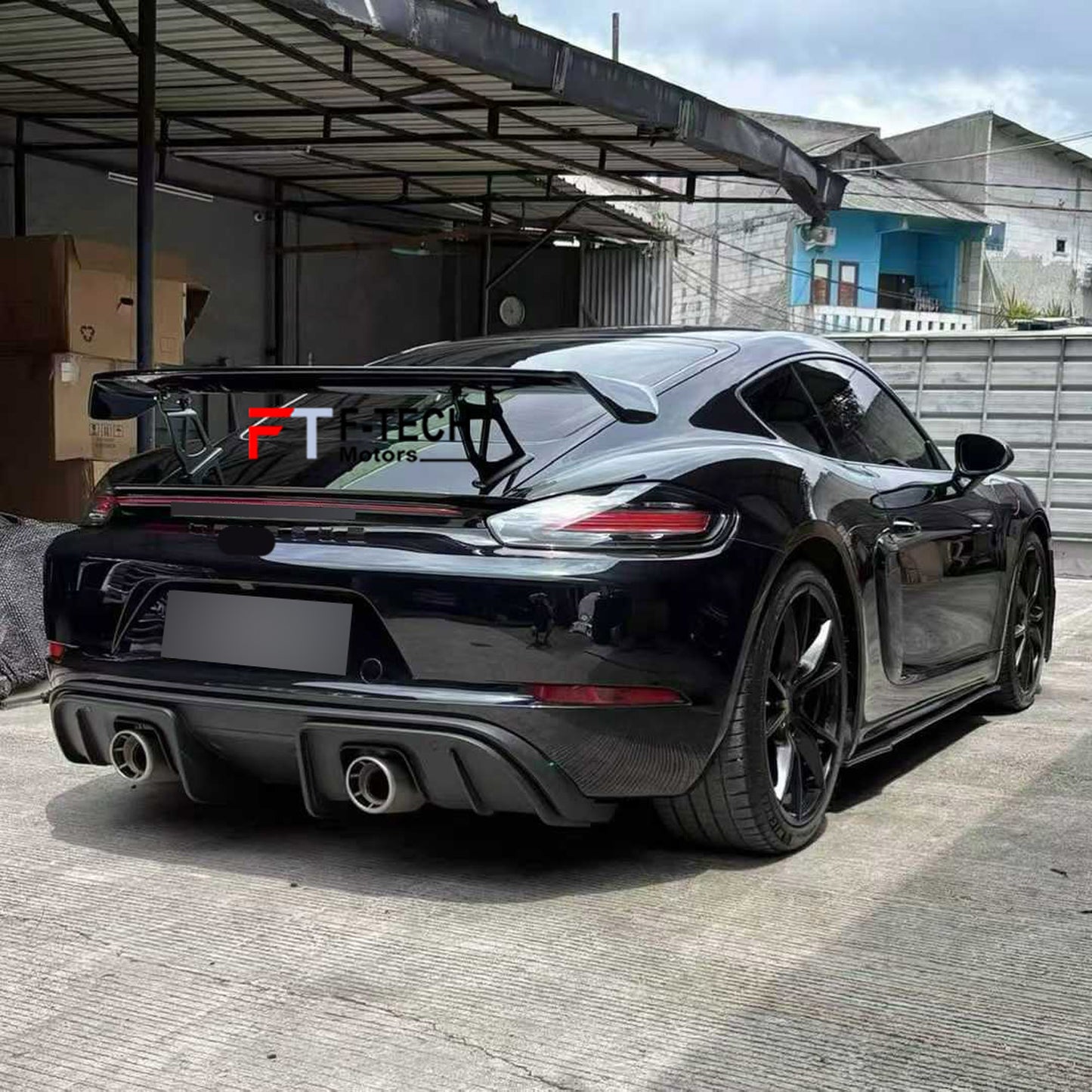 GT4 Conversion Body Kit For Porsche 718 Cayman 982 2018 - 2025