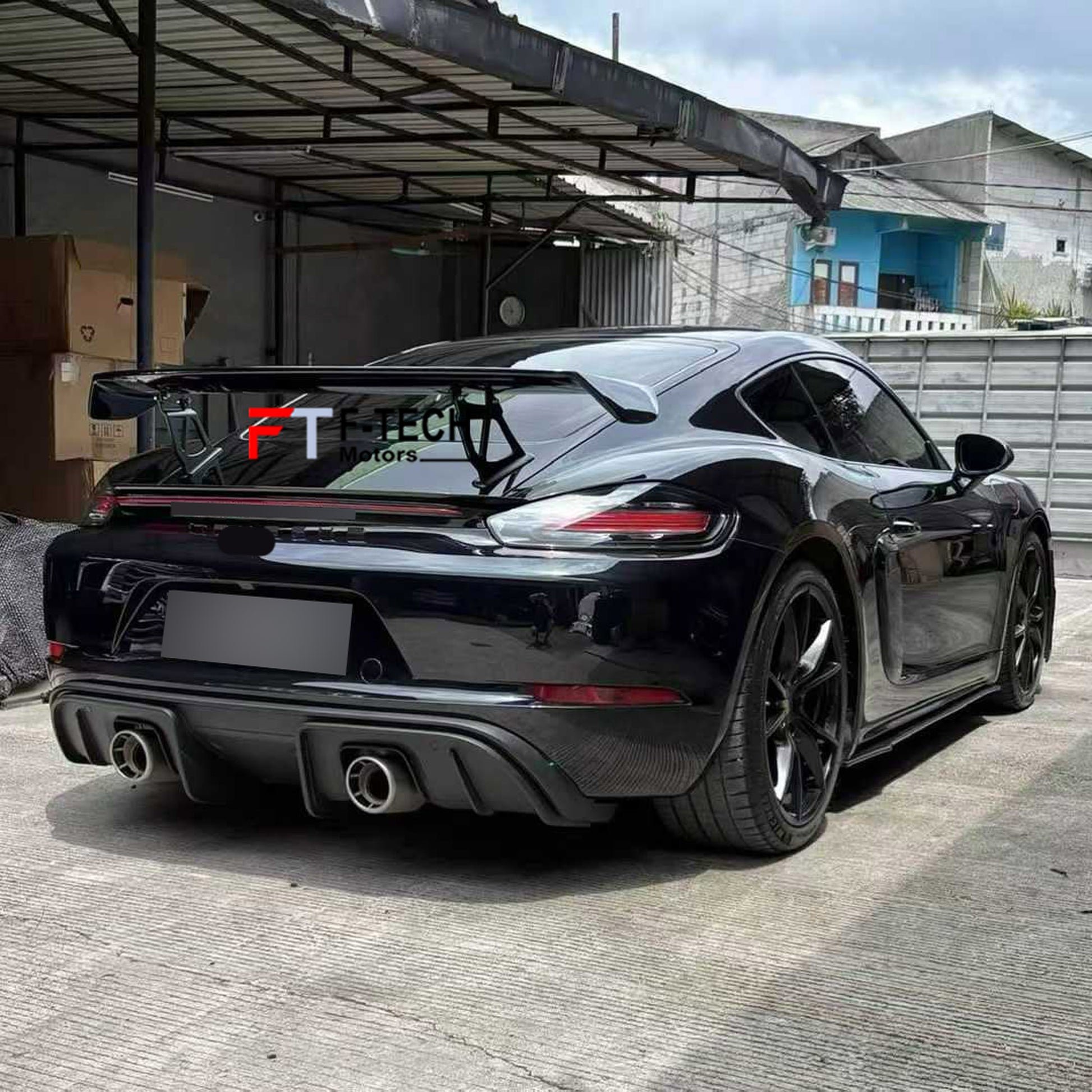 GT4 Conversion Body Kit For Porsche 718 Cayman 982 2018 - 2025