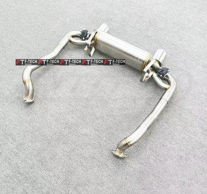 Exhaust System For Porsche Cayman Boxster 718 GT4 982 2016 - 2025 4.0L