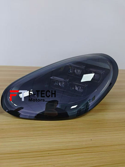 Matrix LED Dark Headlights 2025 Look For Porsche 718 Cayman Boxster 987.2 2009 - 2012