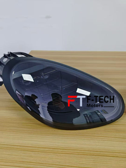 Matrix LED Dark Headlights 2025 Look For Porsche 718 Cayman Boxster 987.2 2009 - 2012