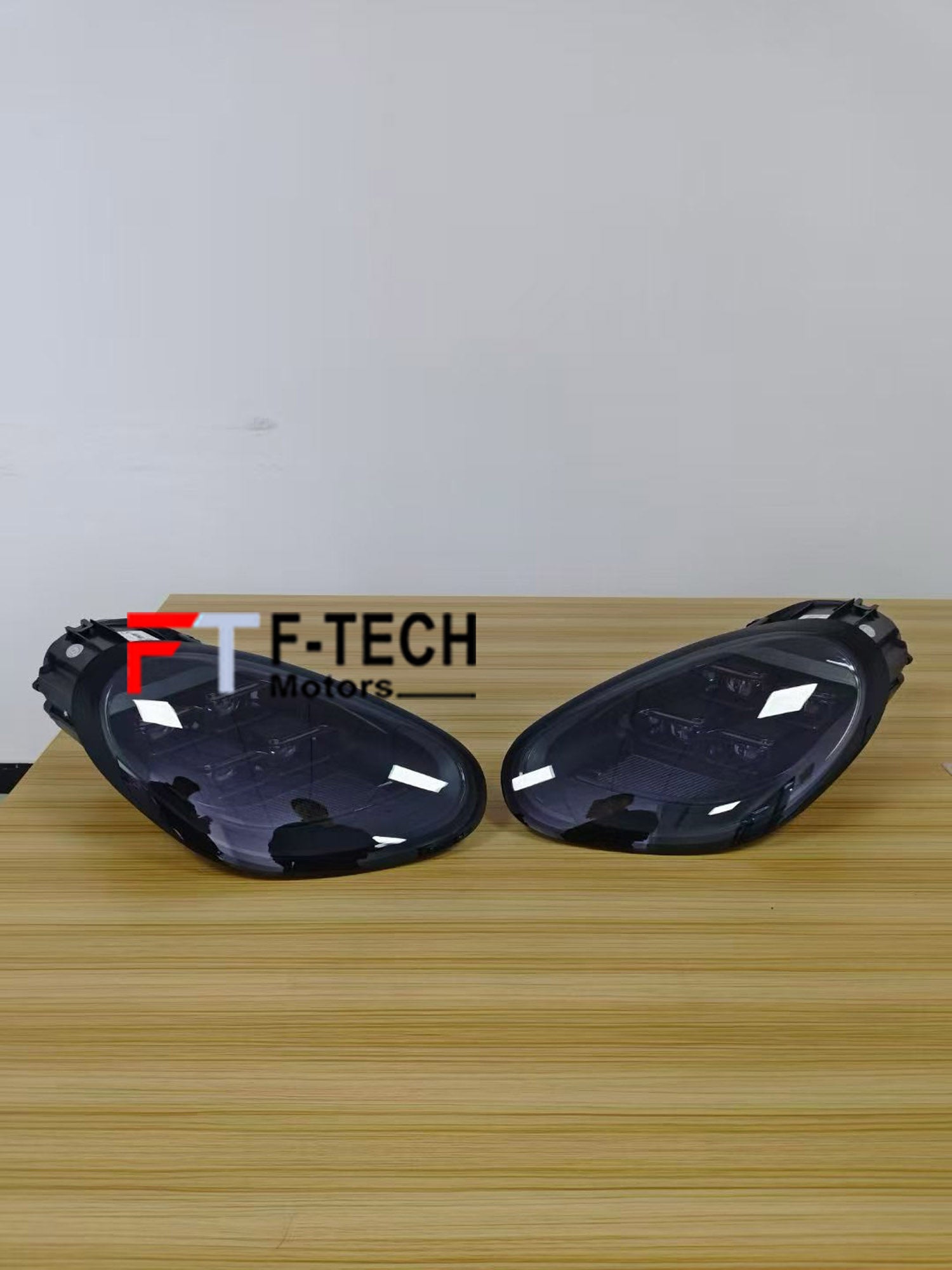 Matrix LED Dark Headlights 2025 Look For Porsche 718 Cayman Boxster 987.2 2009 - 2012