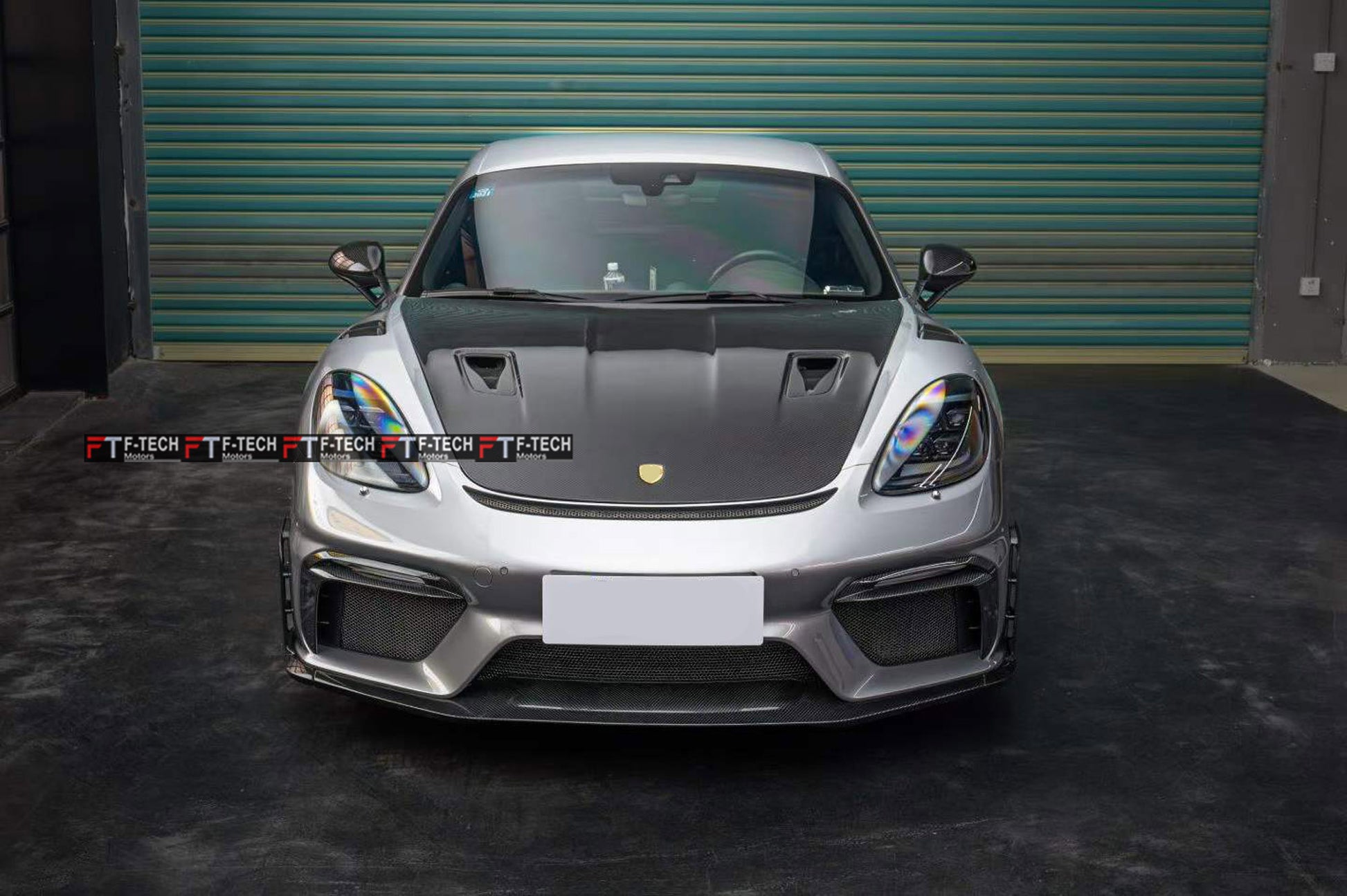 GT4 RS Carbon Plastic Body Kit For Porsche 718 Cayman Boxster 982 2017+