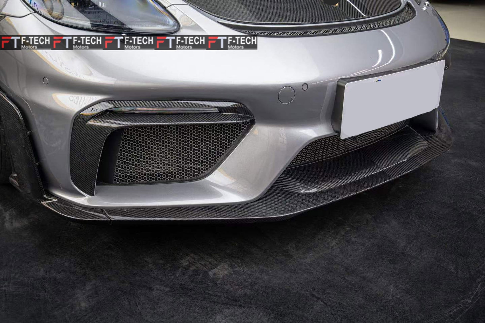 GT4 RS Carbon Plastic Body Kit For Porsche 718 Cayman Boxster 982 2017+