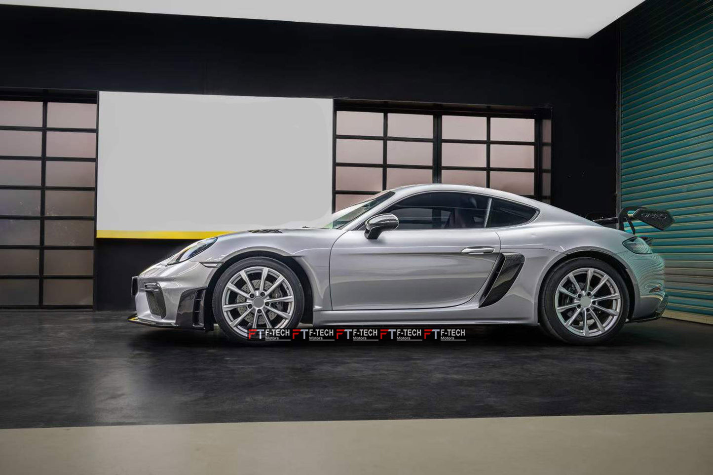 GT4 RS Carbon Plastic Body Kit For Porsche 718 Cayman Boxster 982 2017+