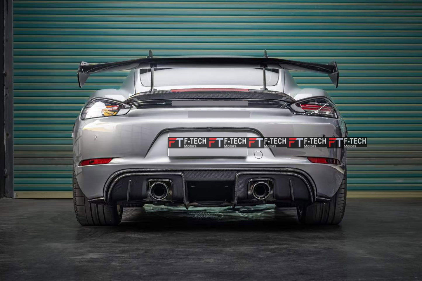 GT4 RS Carbon Plastic Body Kit For Porsche 718 Cayman Boxster 982 2017+
