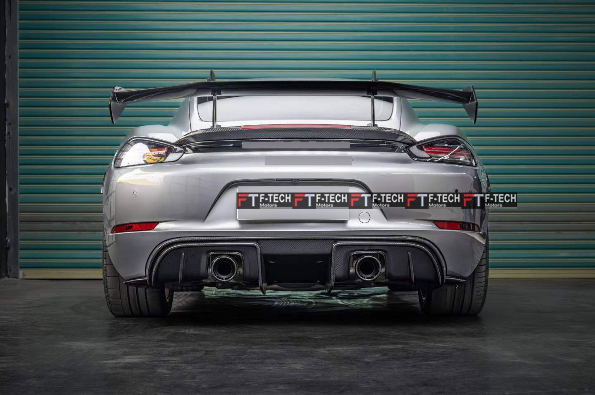 GT4 RS Carbon Plastic Body Kit For Porsche 718 Cayman Boxster 982 2017+