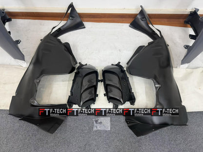 Porsche 718 Cayman Boxster 982 2016+ GT4 RS Front Fenders Dry Carbon Fiber