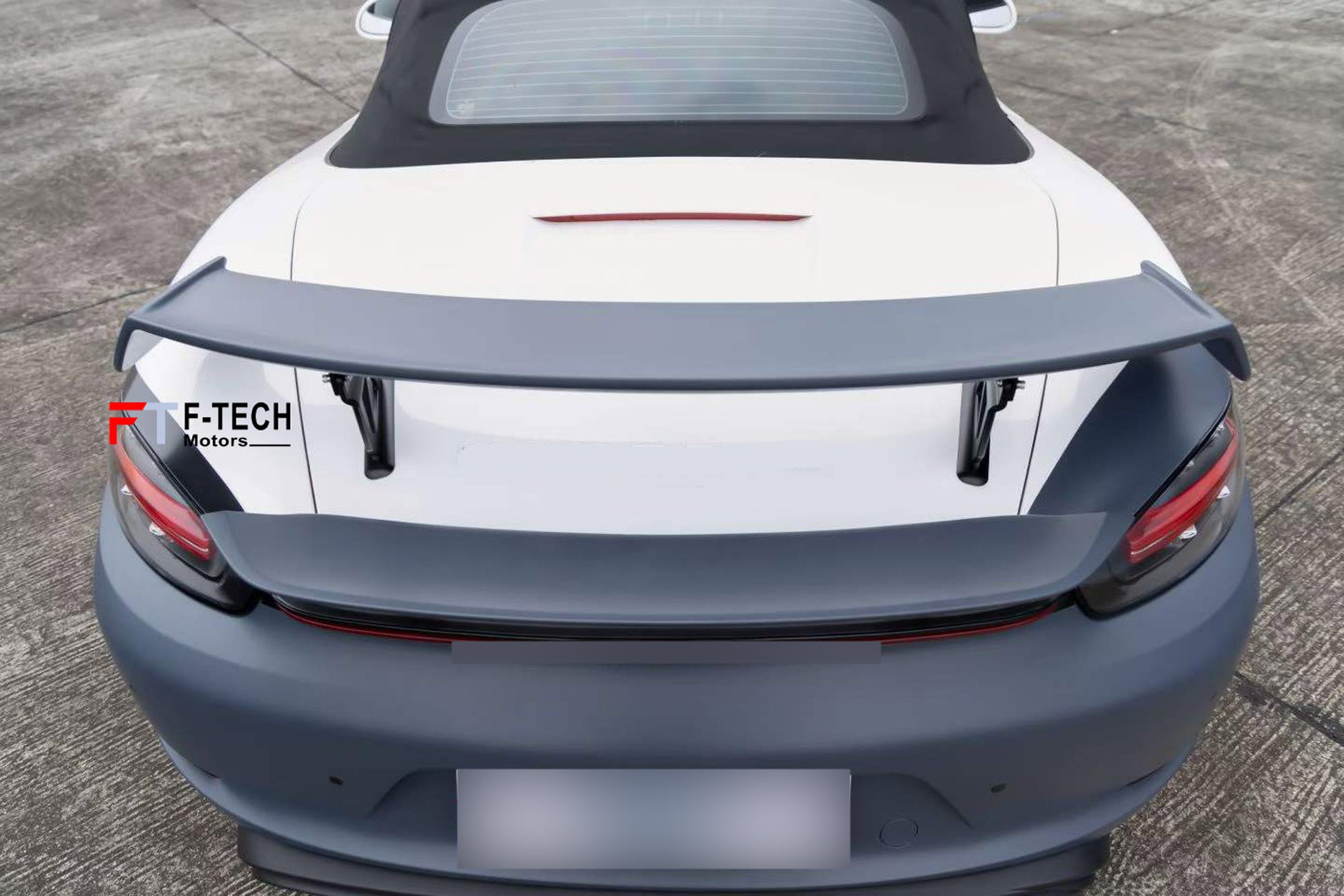 New Look GT4 Style Conversion Body Kit For Porsche 718 Cayman Boxster 981 2012 - 2017