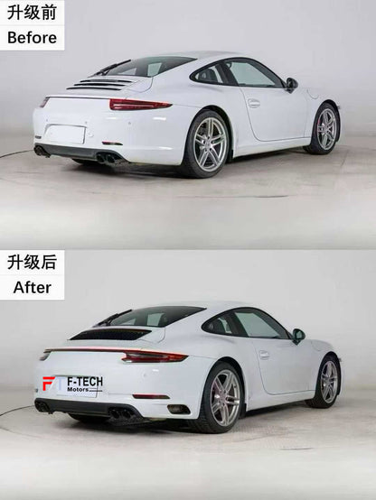 Upgrade Body Kit Porsche 911 991.1 Carrera 4 S 2011 - 2015 Into 991.2 2015 - 2019