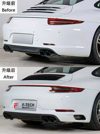 Upgrade Body Kit Porsche 911 991.1 Carrera 4 S 2011 - 2015 Into 991.2 2015 - 2019