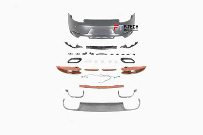 Upgrade Body Kit Porsche 911 991.1 Carrera 4 S 2011 - 2015 Into 991.2 2015 - 2019
