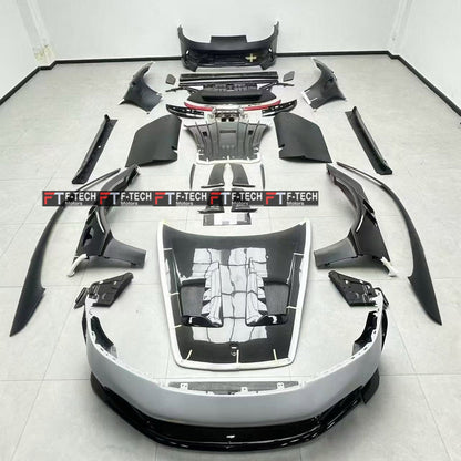 Dry Carbon Body Kit GT 3 RS 992 2019 - 2023 For Porsche 911 991.1 2012 - 2016