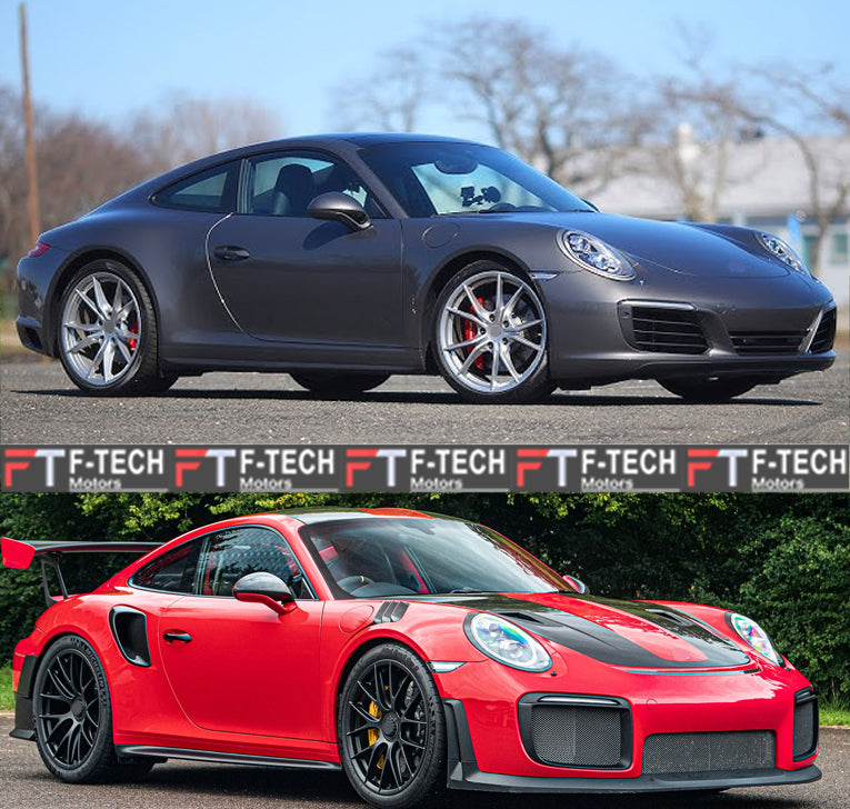Dry Carbon Fiber GT2 RS Body Kit For Porsche 911 991.2 Carrera 4 S 4S 2015 - 2019