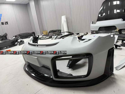 Dry Carbon Fiber GT2 RS Body Kit For Porsche 911 991.2 Carrera 4 S 4S 2015 - 2019