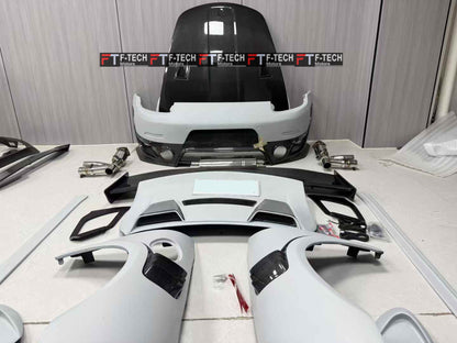 Dry Carbon Fiber GT2 RS Body Kit For Porsche 911 991.2 Carrera 4 S 4S 2015 - 2019